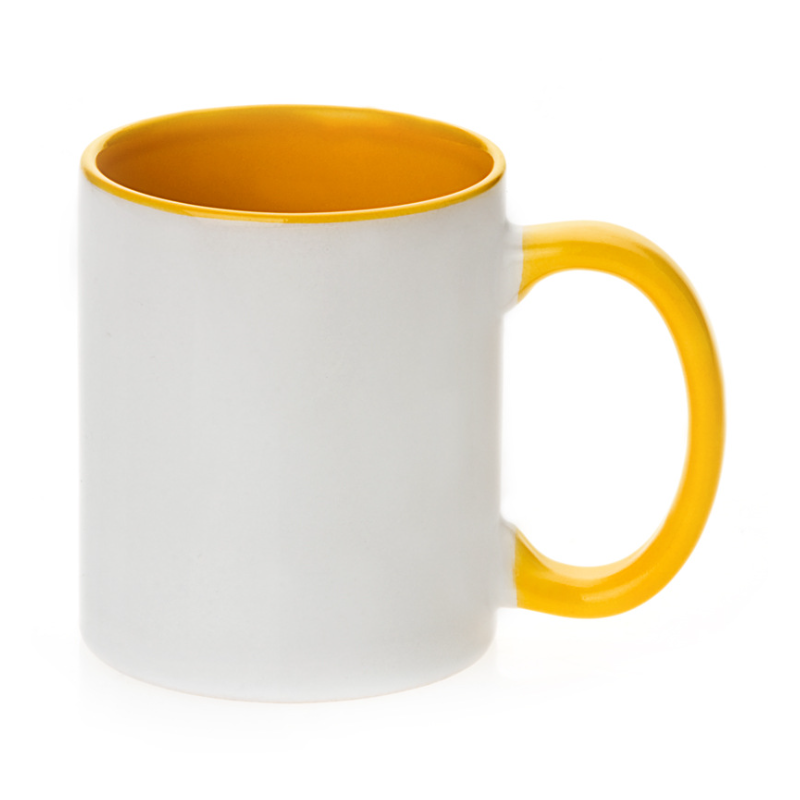 11oz Inner Rim Color Mug