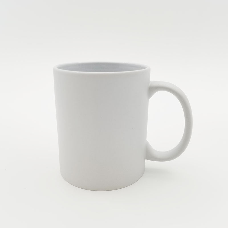 Wholesale Custom Logo Coffee Cup White Sublimation Blank Product Ceramic Coffee Mug Supplier Sublimation Mug 11oz Matte