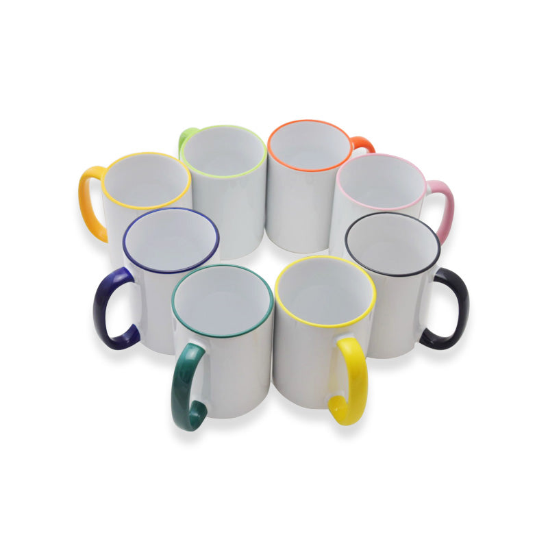 15oz Rim Handle Mugs