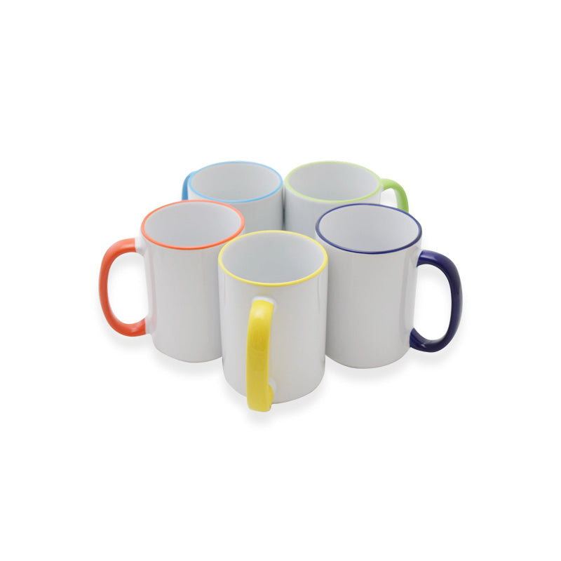 15oz Rim Handle Mugs