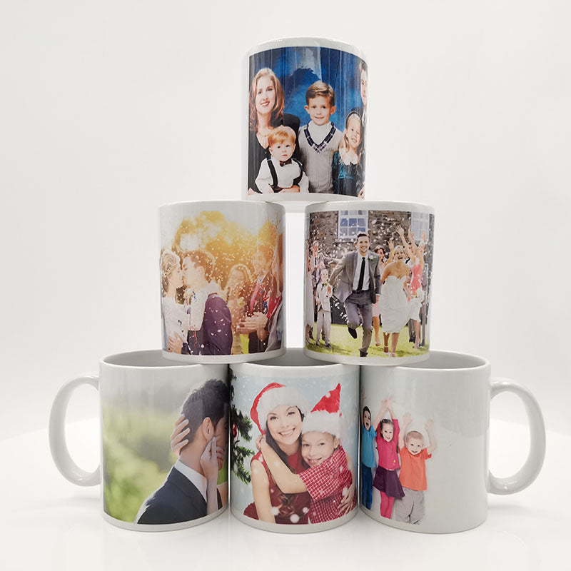 High quality 11oz white sublimation custom ceramic mug campfire coffee cup blank sublimation mugs