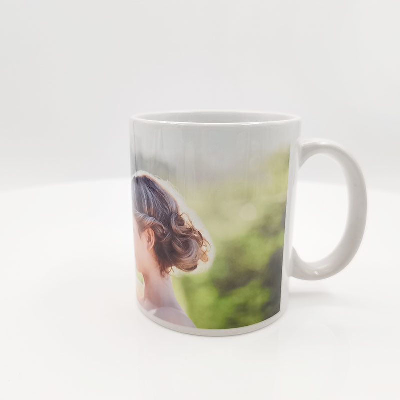 High quality 11oz white sublimation custom ceramic mug campfire coffee cup blank sublimation mugs